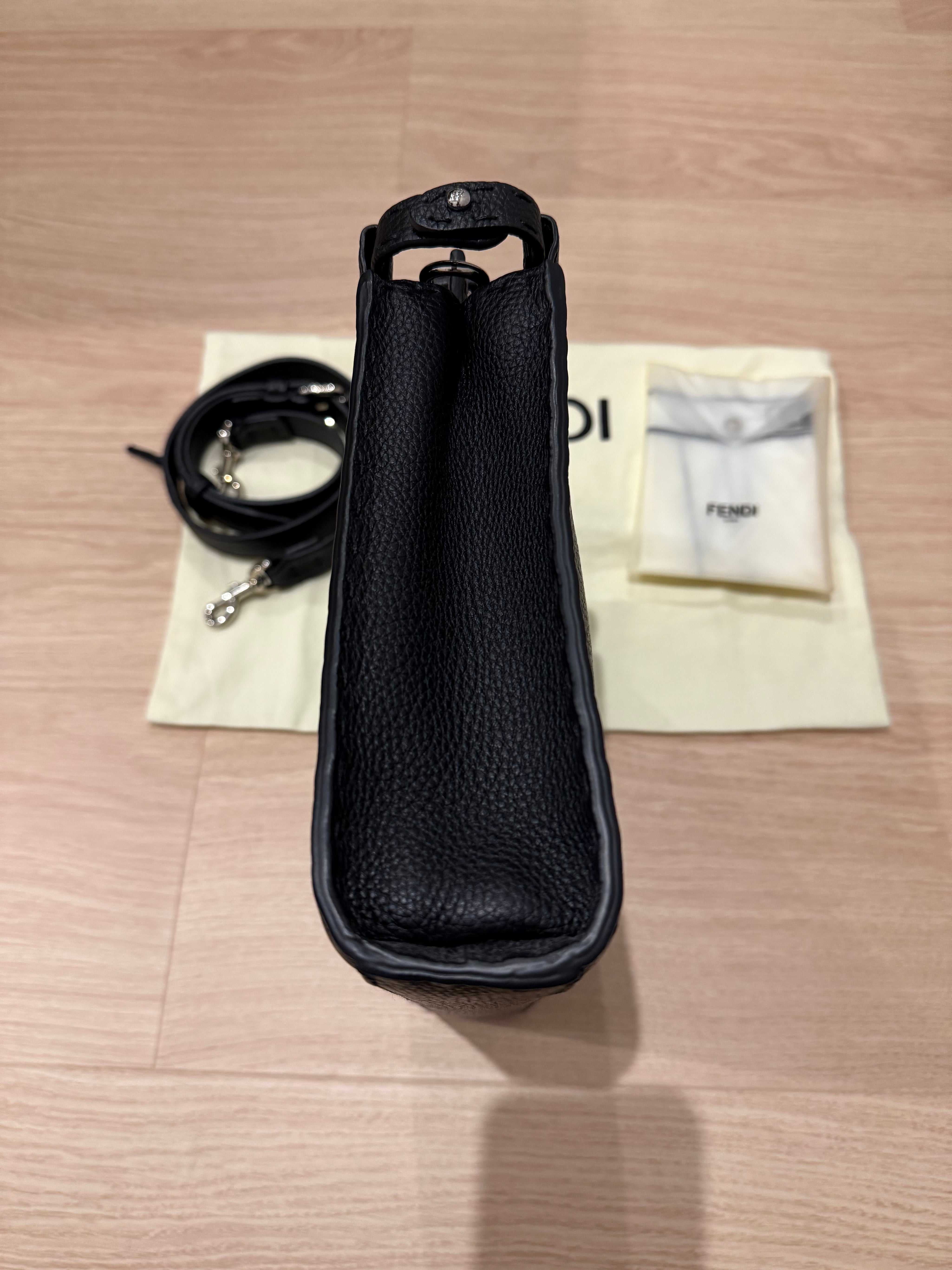 FENDI Peekaboo Iconic Fit Mini Monster Eye