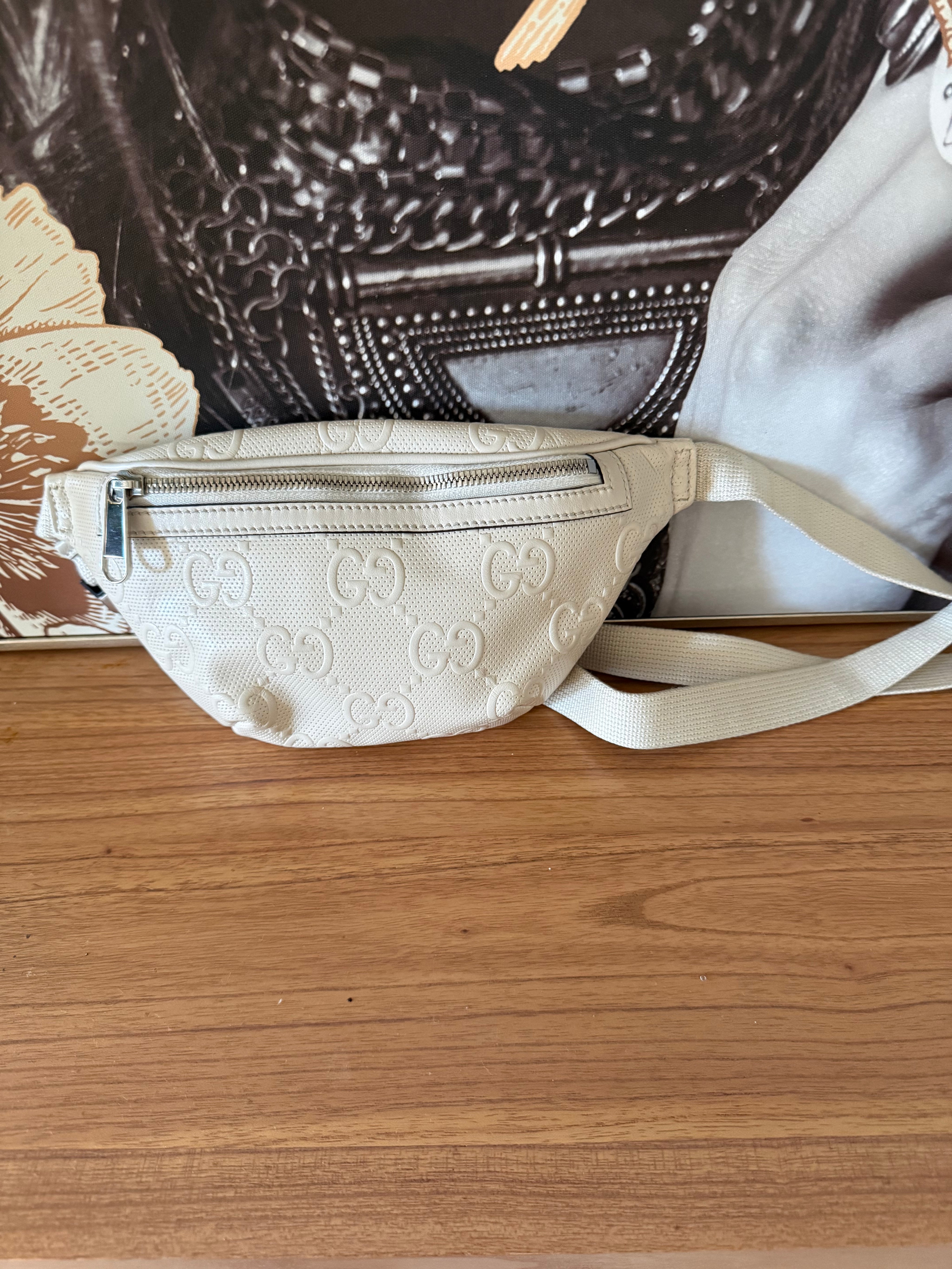 Gucci GG Embossed Belt Bag