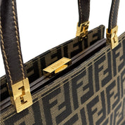 Fendi | Zucca Tote Bag | Canvas | Gold Hardware