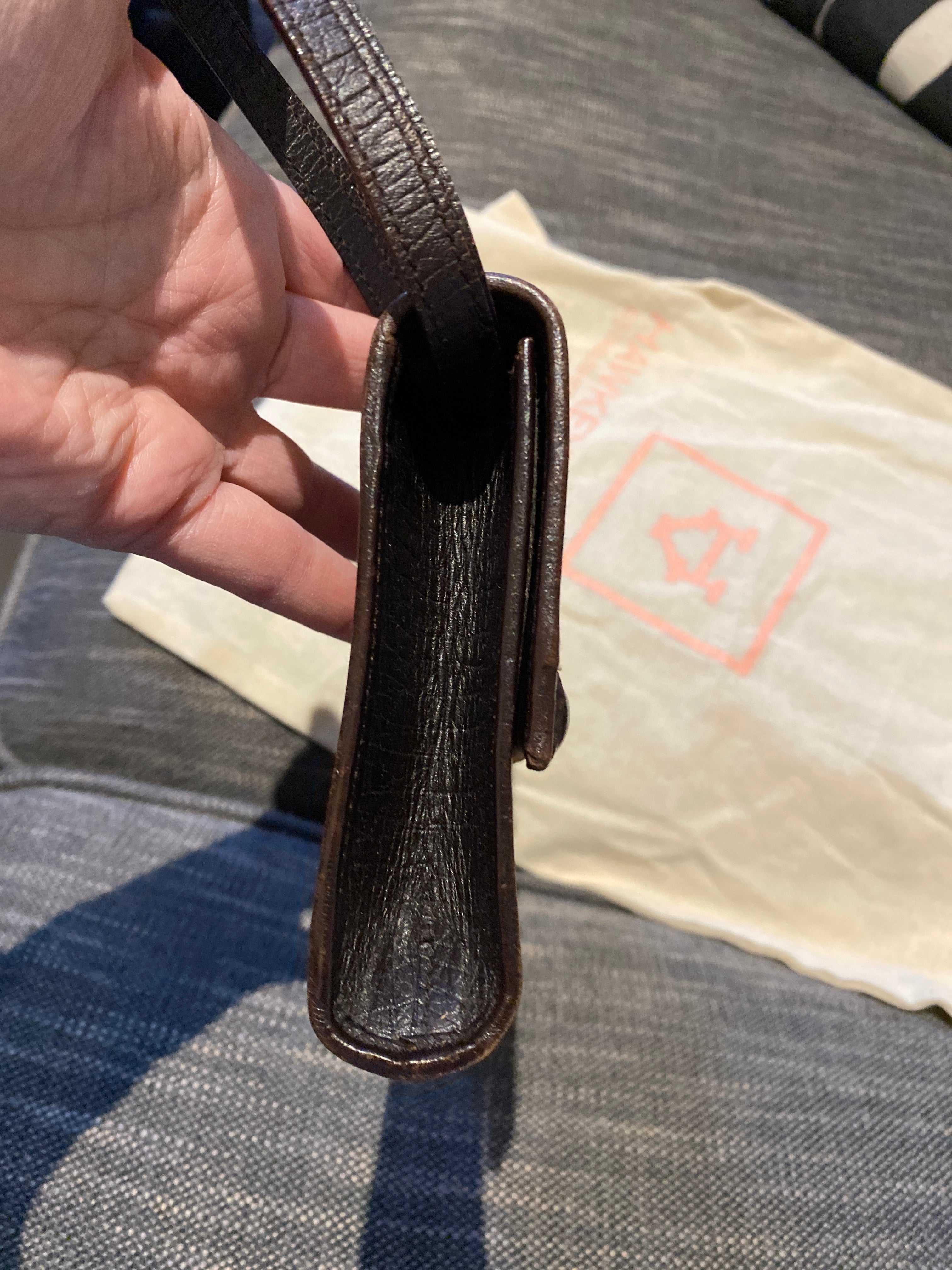 Gucci Monogram Bamboo Crossbody/Clutch