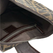 Fendi | Zucca Hobo Bag | Canvas | Silver Hardware