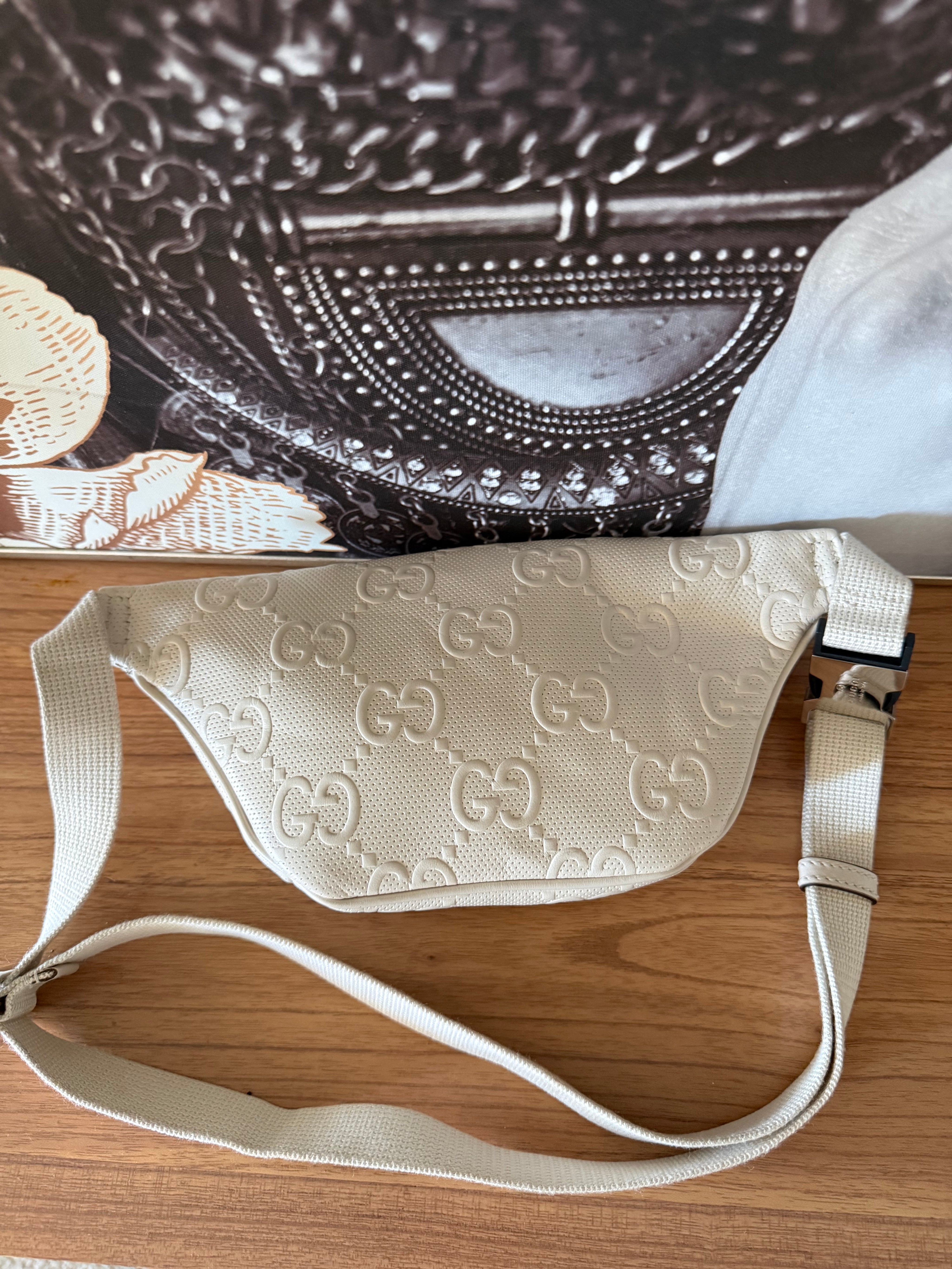 Gucci GG Embossed Belt Bag