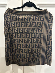 Fendi merino wool wrap skirt size 10-12Au