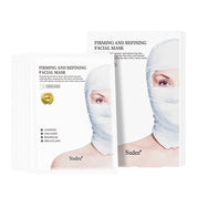 Firming Facial Mask - Visibly Lifts & Refines Skin Korean Face Mask Essence with Collagen Peptides & Antioxidants Hypoallergenic Korean Skincare 5 Sheets, 30g Each