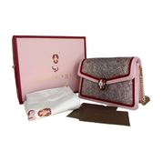 Bvlgari | Sequin Pink Serpenti Bag (Pristine Condition)