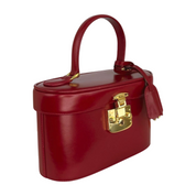 Gucci | Red Leather Top Handle Bag (Excellent Condition)