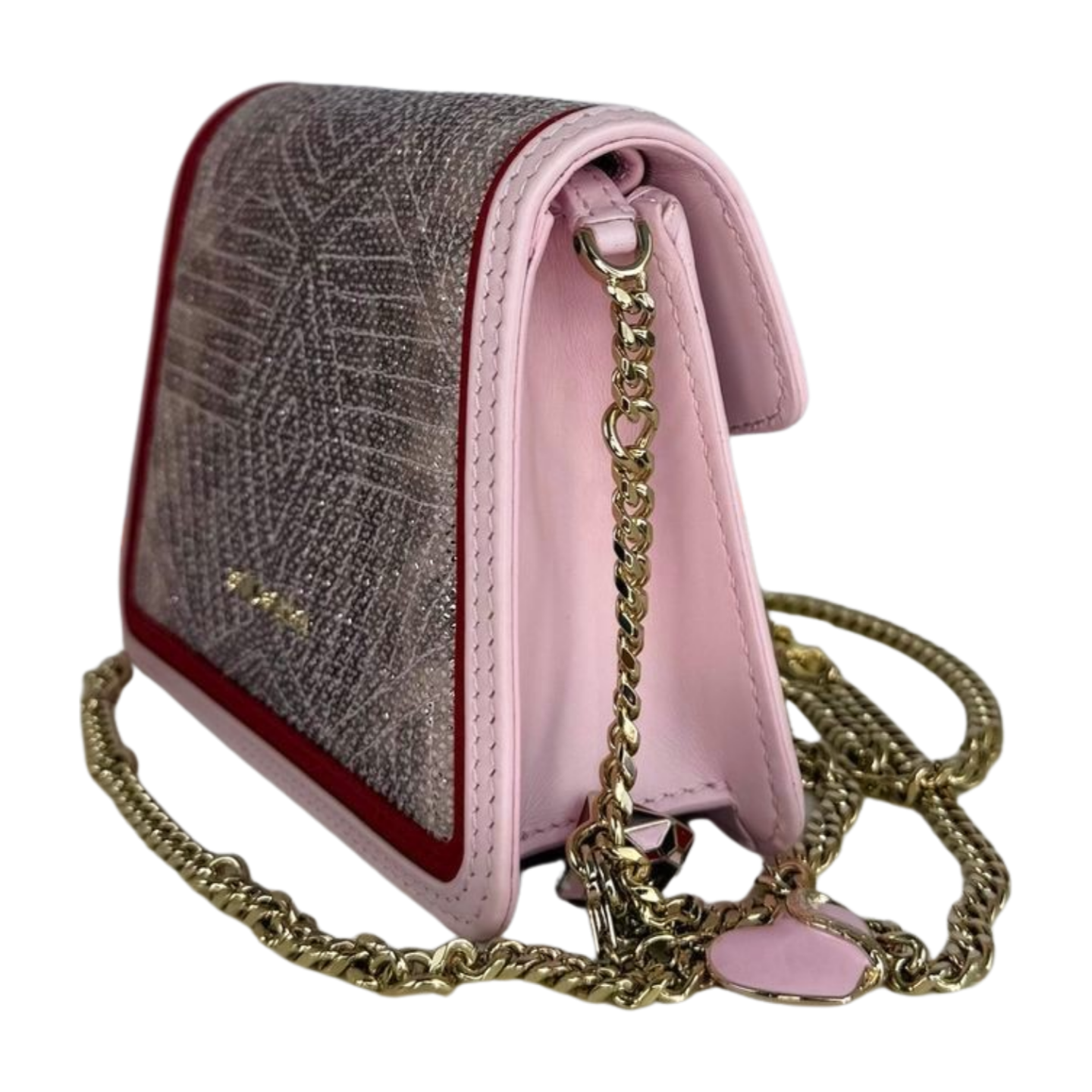 Bvlgari | Sequin Pink Serpenti Bag (Pristine Condition)