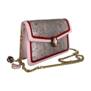 Bvlgari | Sequin Pink Serpenti Bag (Pristine Condition)