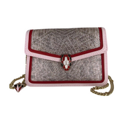 Bvlgari | Sequin Pink Serpenti Bag (Pristine Condition)