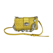 Miu Miu | Yellow Crystal Hand Bag (Excellent Condition)