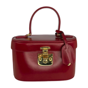 Gucci | Red Leather Top Handle Bag (Excellent Condition)