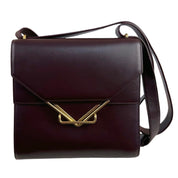 Bottega Veneta | Vintage Logo Flap Bag in Burgundy Leather (Excellent Condition)