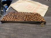 Salvatore Ferragamo Leopard Print Clutch